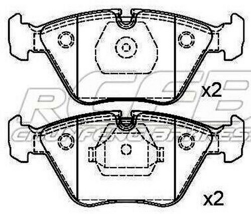 Juego de Pastillas de Freno BMW