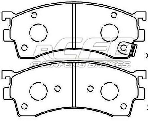 Juego de Pastillas de Freno Mazda