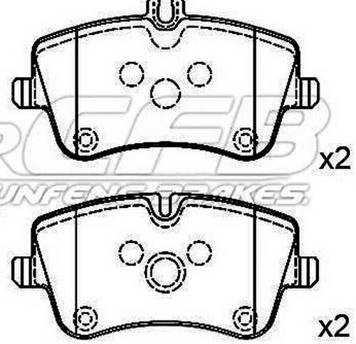 Juego de Pastillas de Freno Mercedes Benz