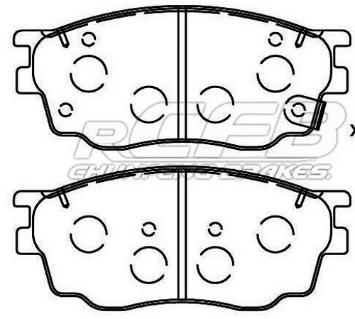 Juego de Pastillas de Freno Mazda