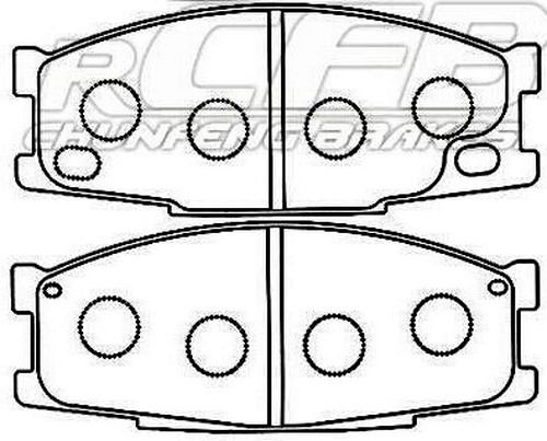 Juego de Pastillas de Freno Mitsubishi