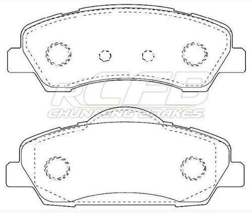 Juego de Pastillas de Freno Peugeot