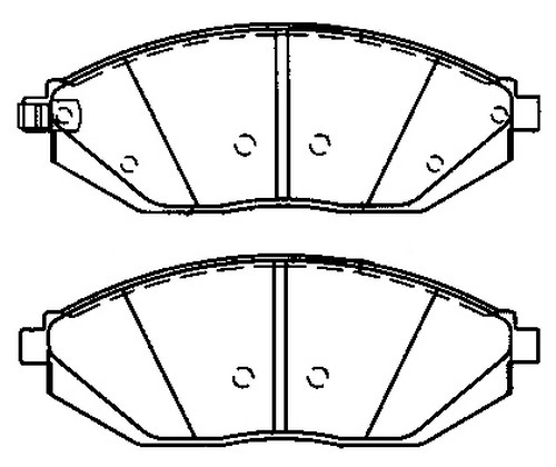 Juego de Pastillas de Freno Chevrolet