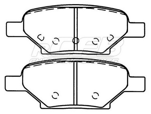 Juego de Pastillas de Freno Chevrolet