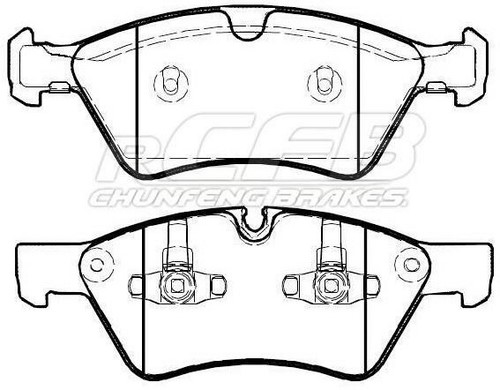 Juego de Pastillas de Freno Mercedes Benz