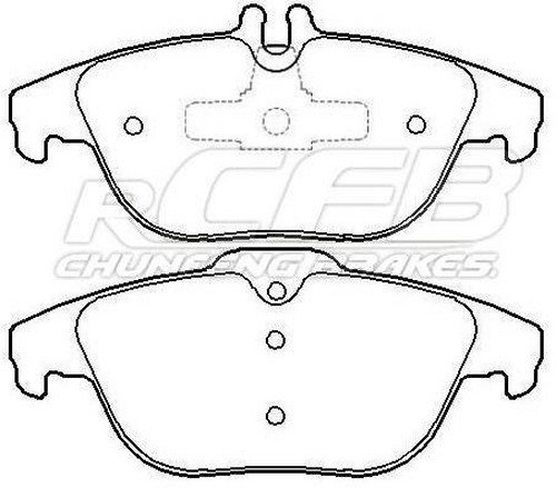 Juego de Pastillas de Freno Mercedes Benz